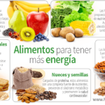 Qué alimentos naturales son buenos para aumentar la energía y la vitalidad