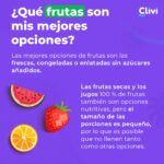 Qué frutas son recomendables para personas con diabetes